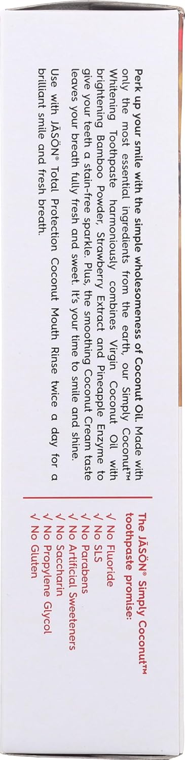 Jason Coconut Whitening Toothpaste - view 6